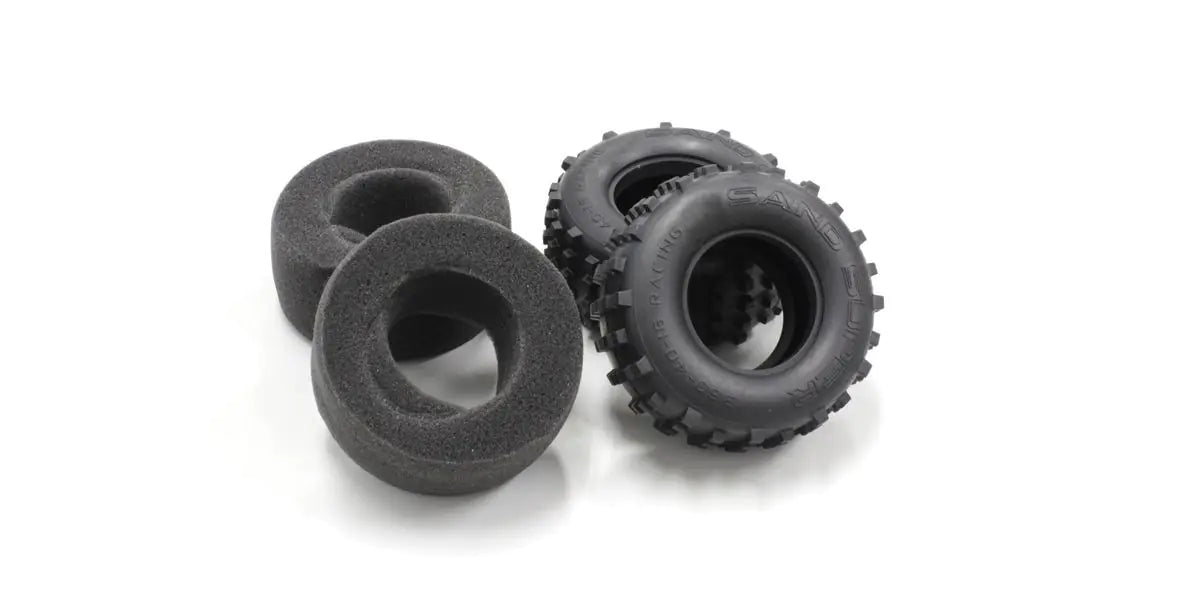 Kyosho Scorpion Rear Soft RC Tyre with Inner Sponge