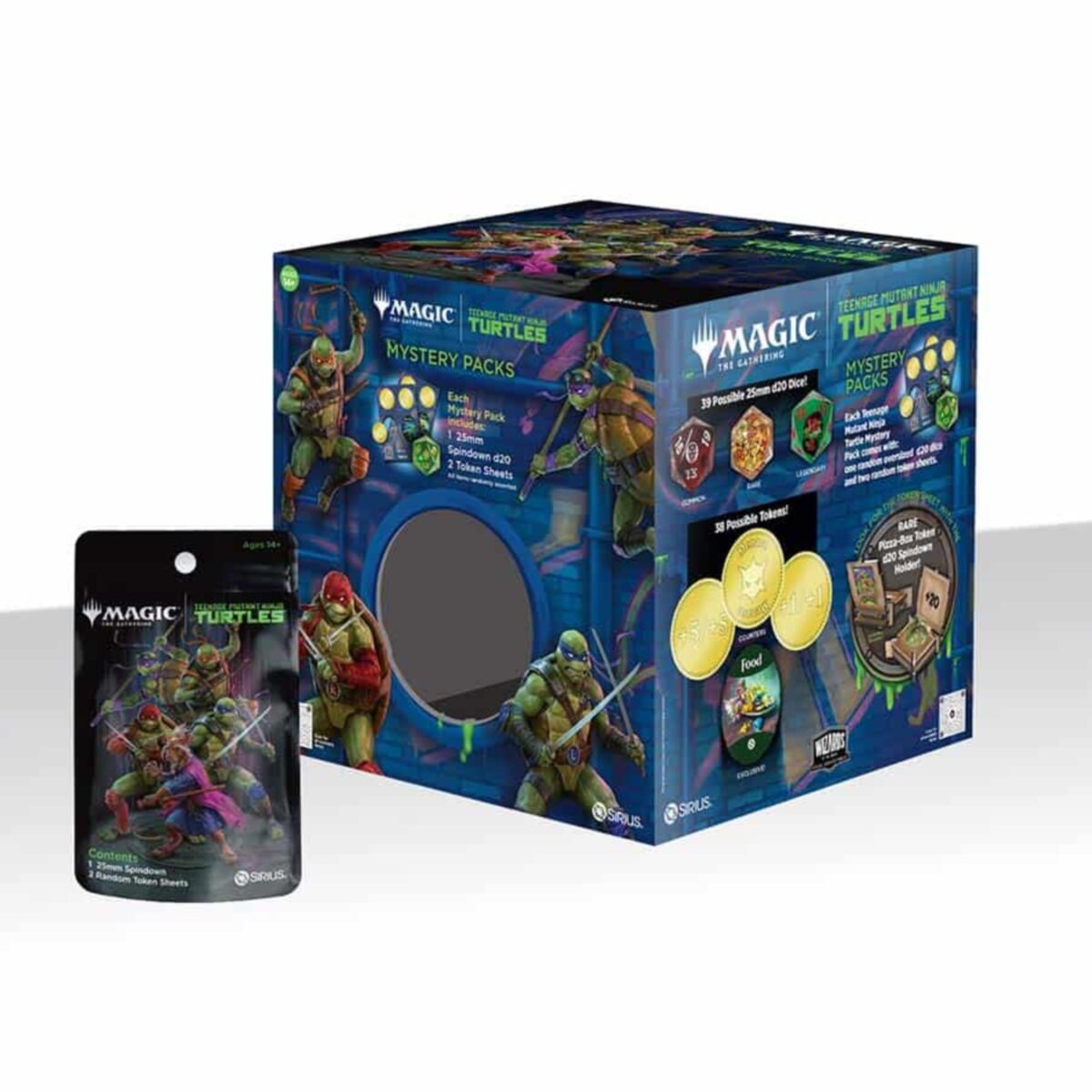 Sirius Magic: The Gathering Teenage Mutant Ninja Turtles Treasure Packs PDQ - SDZ3004-02