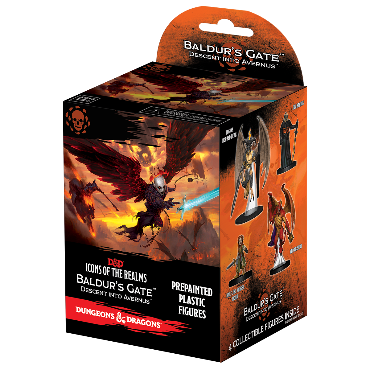 WizKids 73938 D&D Icons of the Realms: Baldurs Gate: Descent into Avernus 8 Ct. Booster Brick (Set 12) (9003808948461)