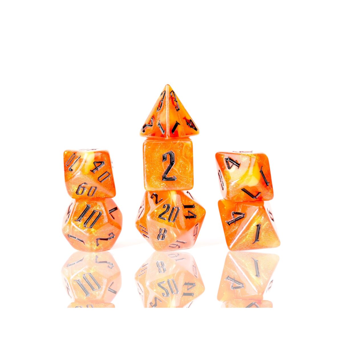 Sirius Dice Set Fire Nebula - SDZ0013-02
