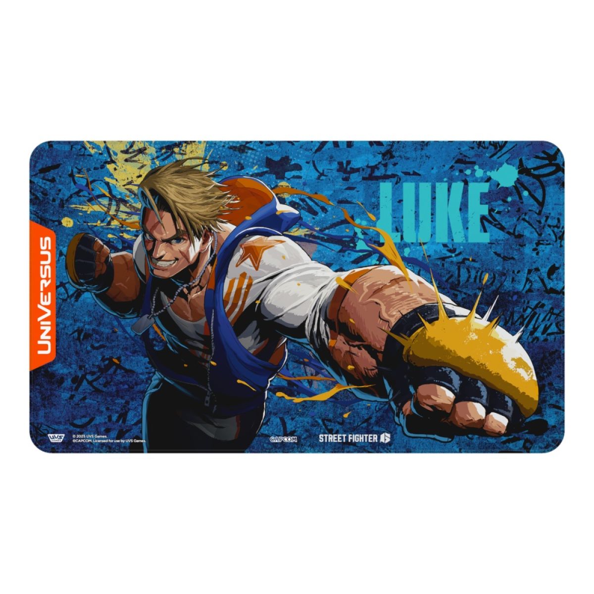 UniVersus SF606-PM Street Fighter 6: Challenger Playmat - Luke (9255896645869)