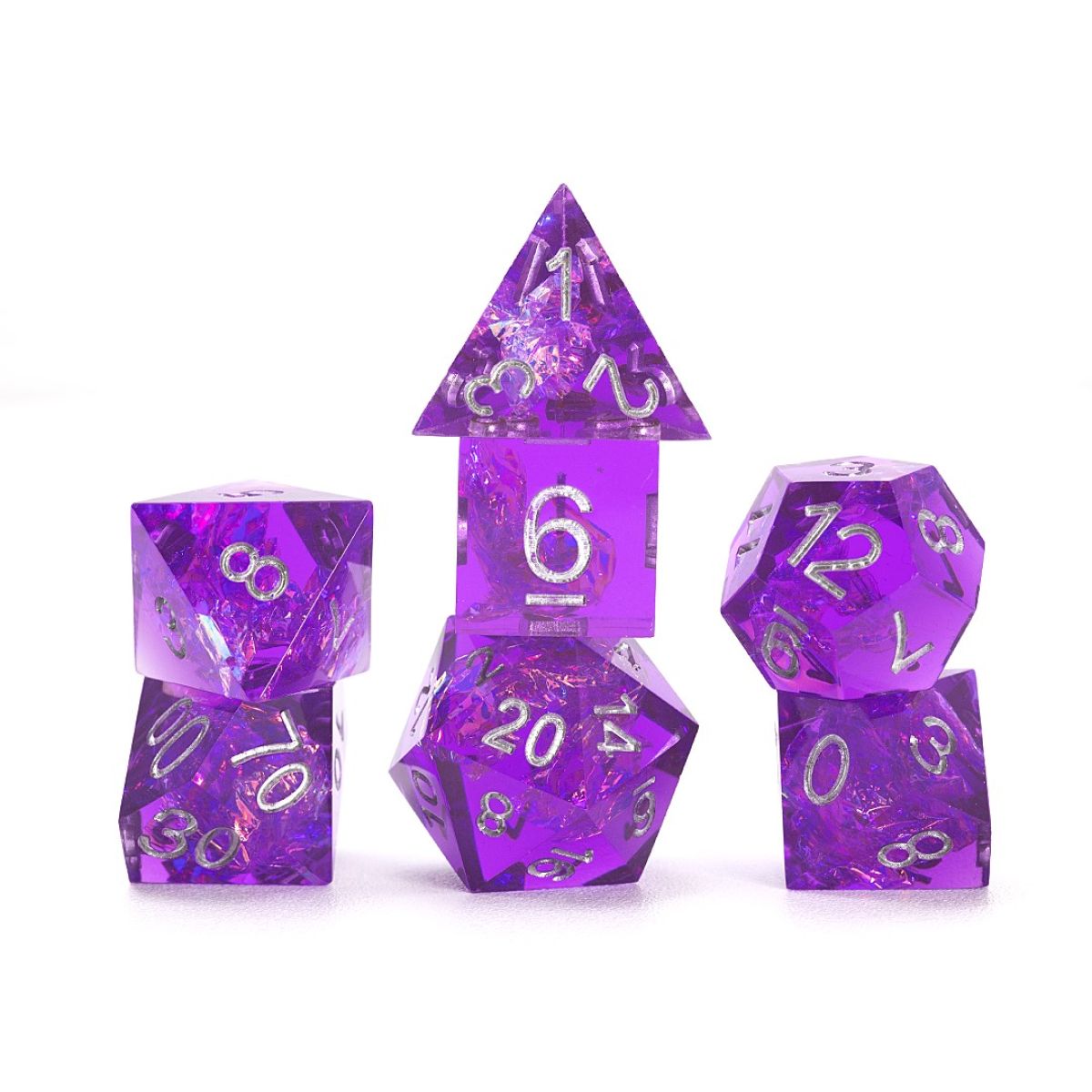 Sirius Dice Set Sharp Purple Fairy - SDZ0014-07