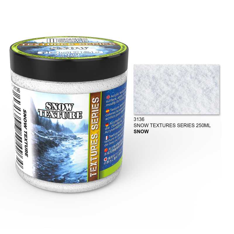 Green Stuff World Texturizing Paste / Acrylic Snow Texture SNOW 250ml