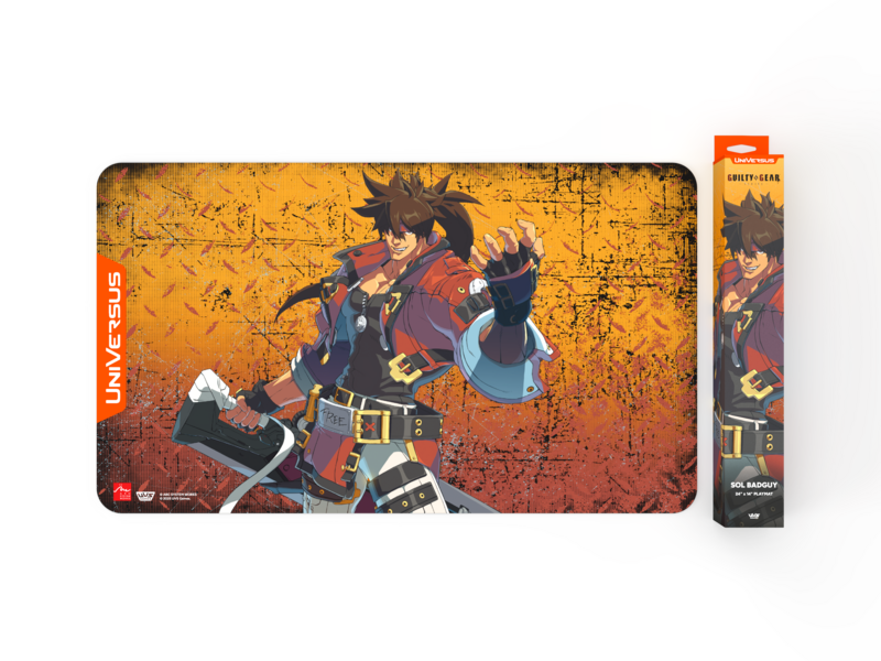 UniVersus GGS03-PM Guilty Gear - Strive - Sol Badguy Playmat (9255895335149)