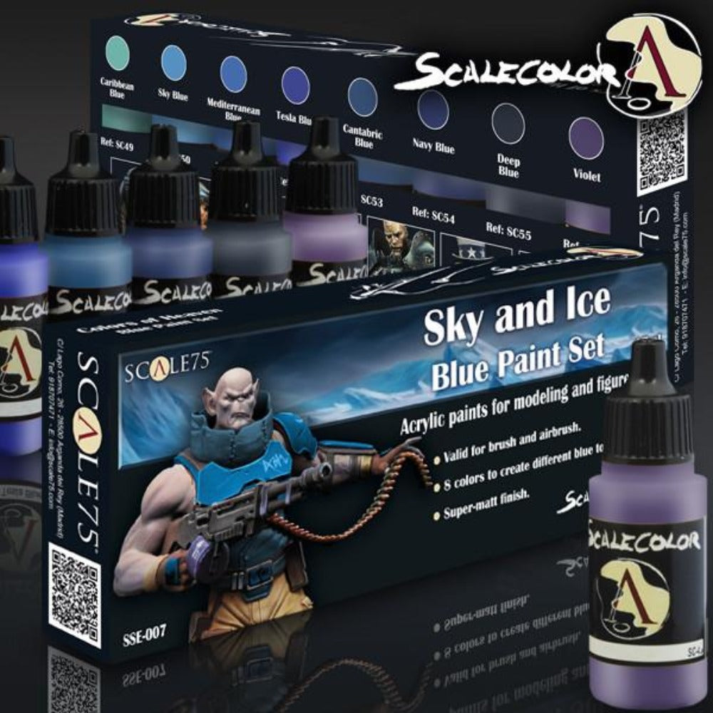 Scale 75 Scalecolor Sky and Ice Paint Set (3)