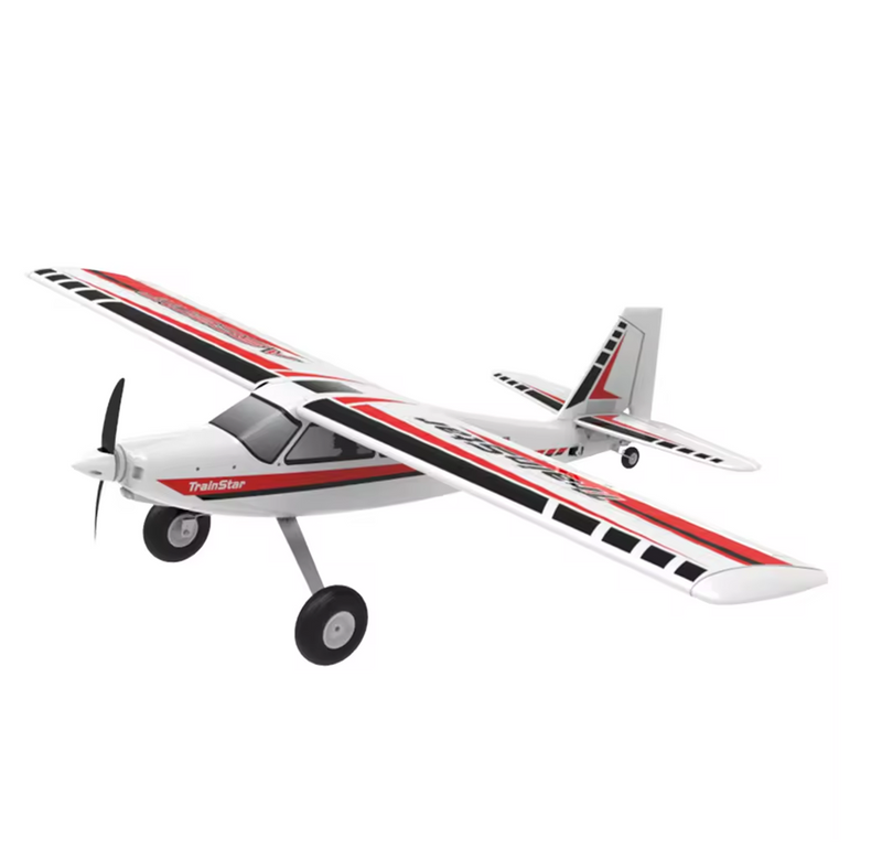 RC Plane - Trainstar Almost Ready To Fly - 140cm Performance Trainer 4 channels Brushless (8715278090477)