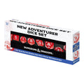 Dungeons & Dragons New Adventurer Dice Set Red Dice Set - SDZ2002-02