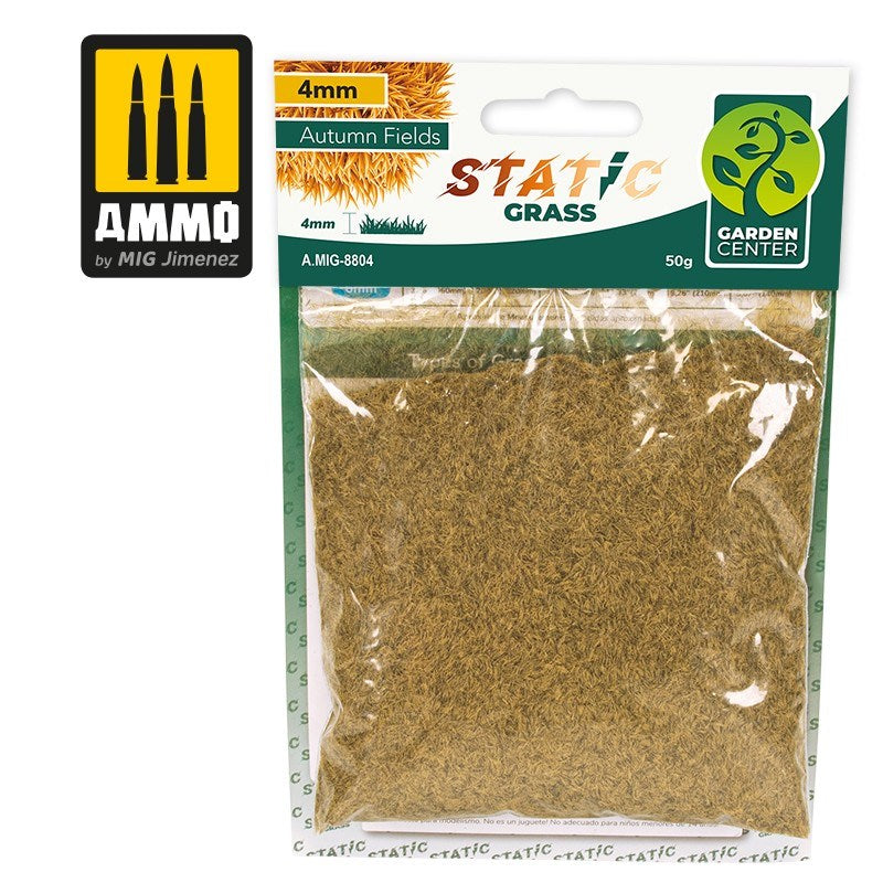 AMMO by Mig Jimenez A.MIG-8804  Autumn Fields 4mm Static Grass (8170403332333)