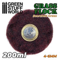 Green Stuff World Electrostatic Grass Flock SCORCHED BROWN 4-6mm (200ml)