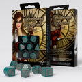 Q Workshop Steampunk Clockwork: Nautical Apparatus Modern Dice Set