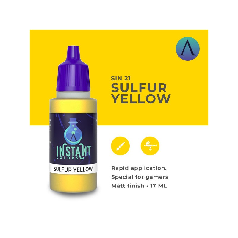 Scale 75 Instant Colors Sulfur Yellow 17ml (3)