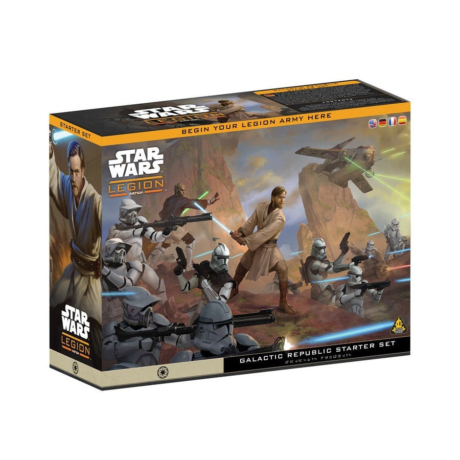 Atomic Mass Games SWQ19 Star Wars Legion Galactic Republic Starter Set