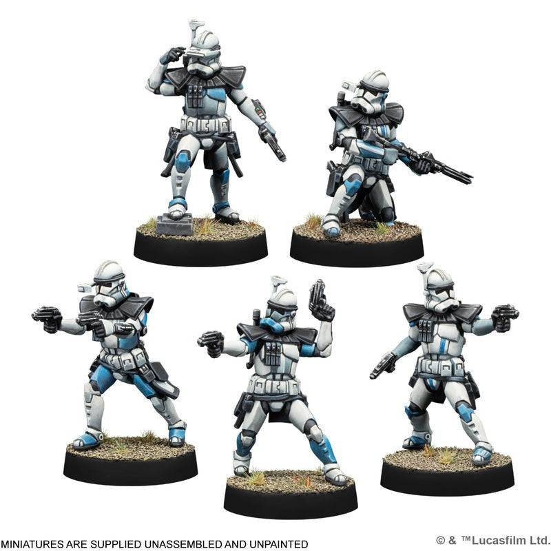 Atomic Mass Games SWQ19 Star Wars Legion Galactic Republic Starter Set
