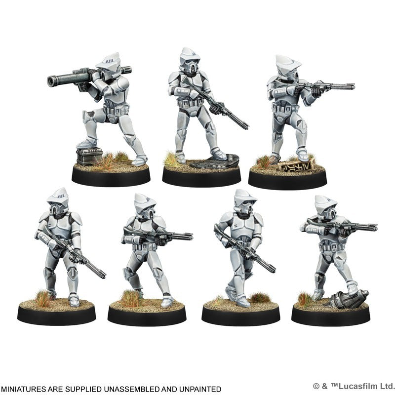 Atomic Mass Games SWQ19 Star Wars Legion Galactic Republic Starter Set