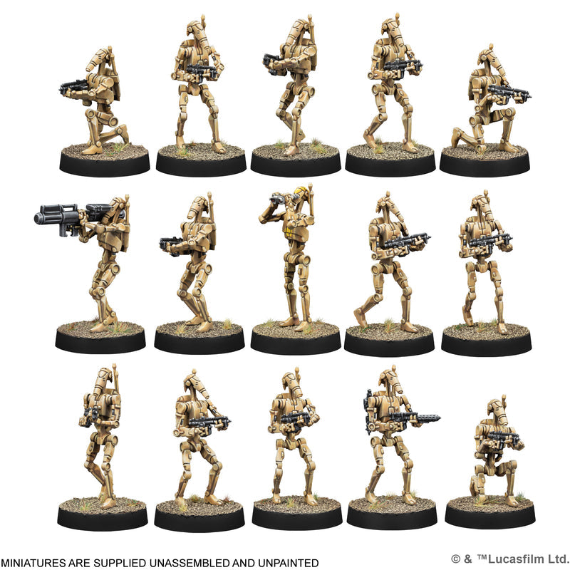 Atomic Mass Games SWQ30 Star Wars Legion B1 Battle Droids