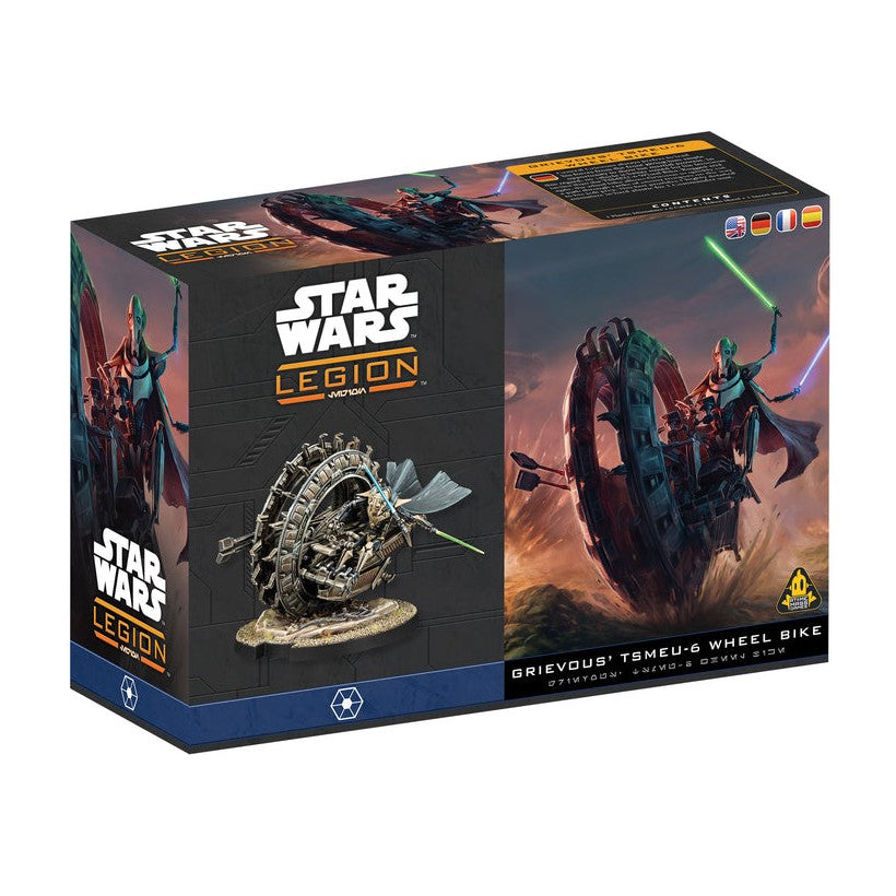 Atomic Mass Games Star Wars Legion General Grievous TSMEU-6 Wheel Bike
