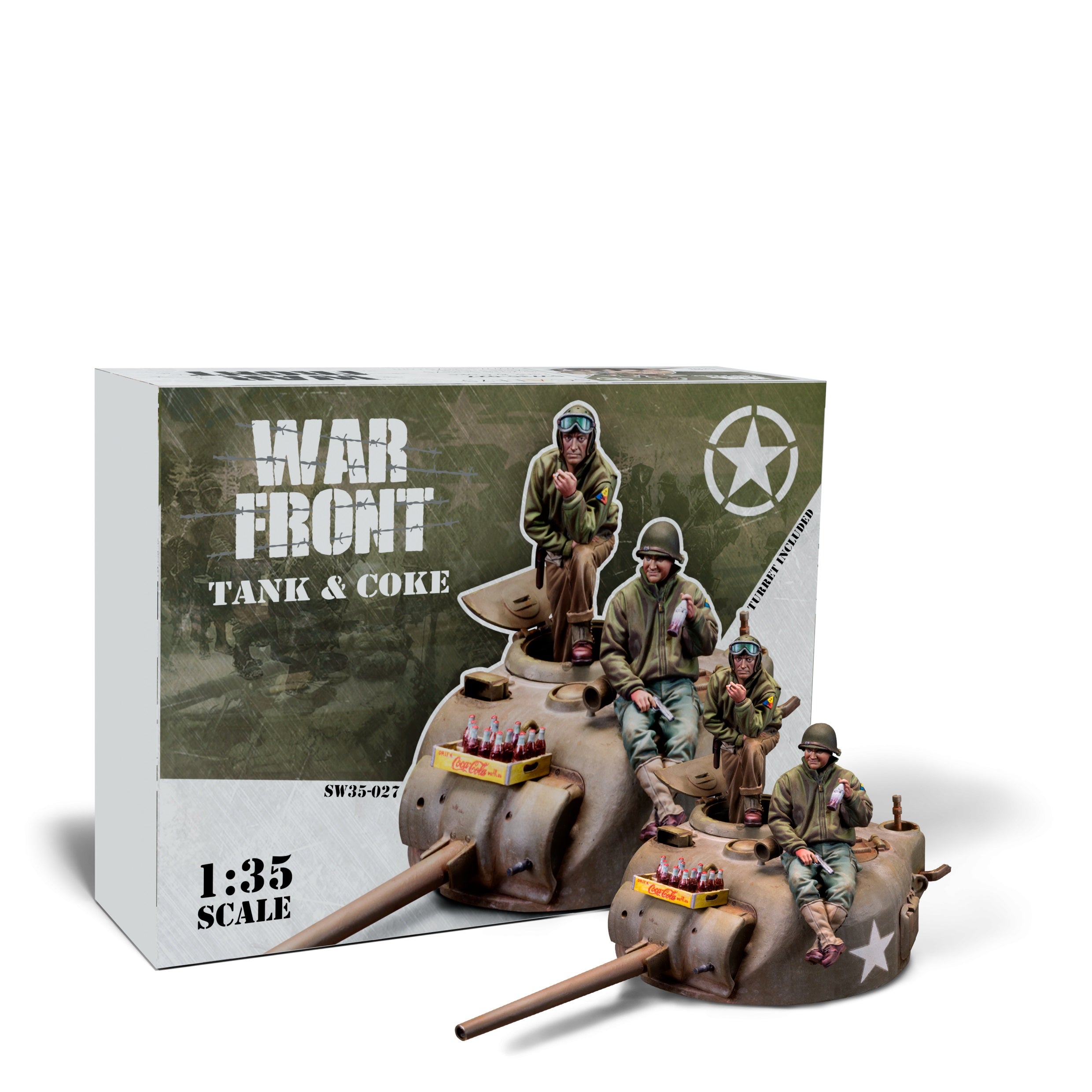 Scale 75 Figures Warfront Tank & Coke 35mm (4)