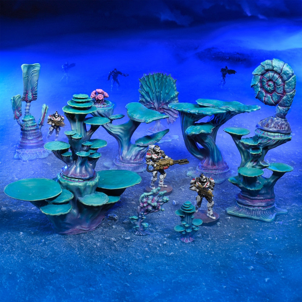 Mantic Games MGTC230 Sci-Fi Terrain Otherworld Forest (8847311798509)