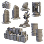 Mantic Games Sci-Fi Terrain Sci-fi Objectives (2)