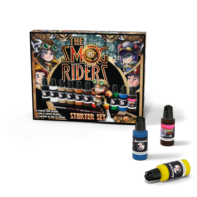 Scale 75 Figures The Smog Riders Smog Riders Starter Kit 35mm (3)