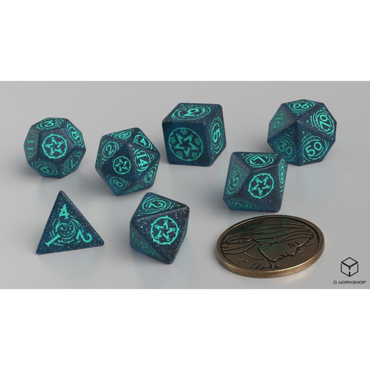 Q Workshop The Witcher Dice Set. Yennefer Sorceress Supreme