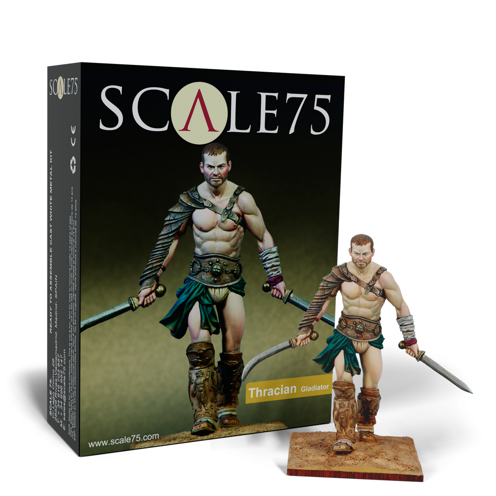 Scale 75 Figures Rome Thracian Gladiator 75mm (2)