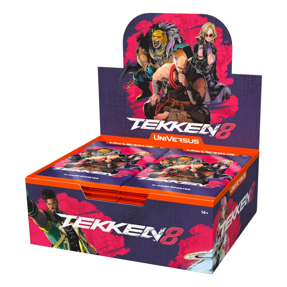 Universus Tekken 8 Display Trading Card Booster Box