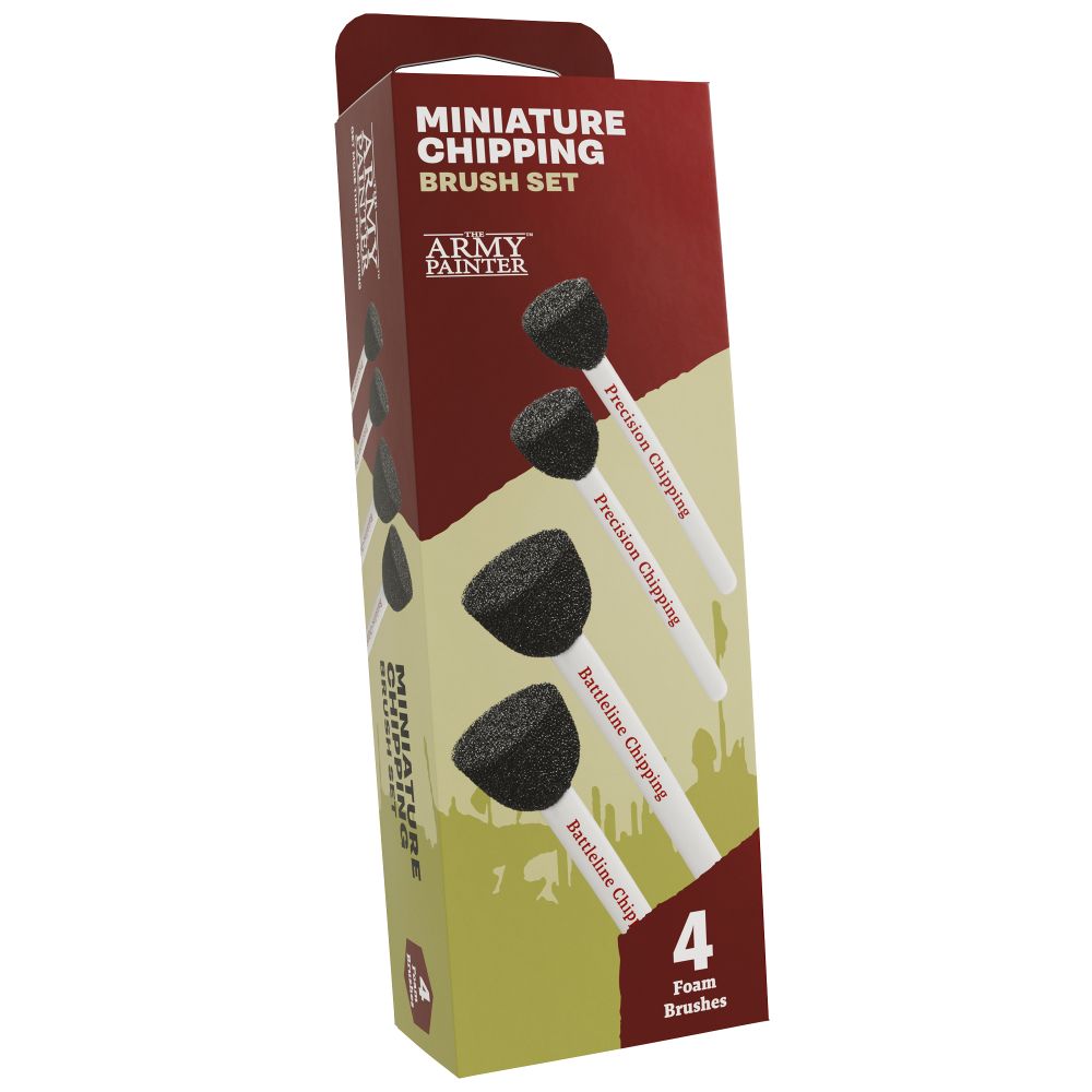 Army Painter Miniature Chipping Brush Set - TL5069