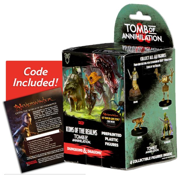 WizKids 72871 D&D Icons of the Realms: Tomb of Annihilation 8 Ct. Booster Brick (Set 7) (9003782701293)