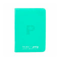 Palms Off Collector's Series Top Loader Turquoise Zip Binder