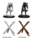 WizKids 73424 Deep Cuts Unpainted Miniatures: Assistant & Torture Cross (9003795087597)