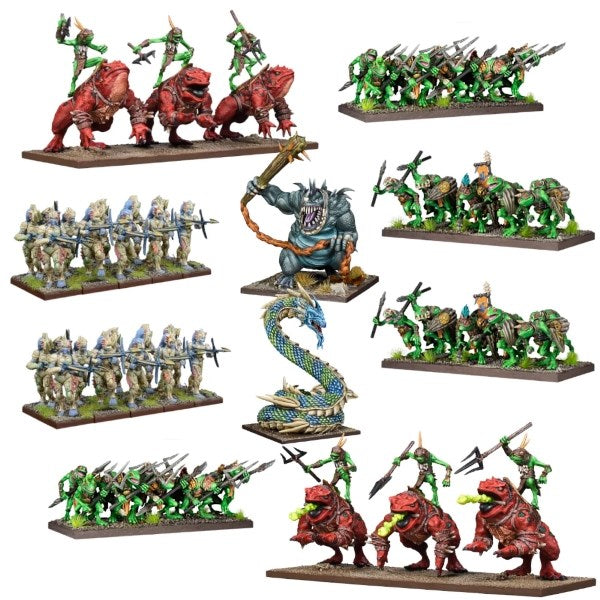 Mantic Games MGKWR104 Kings of War Trident Realm Mega Army