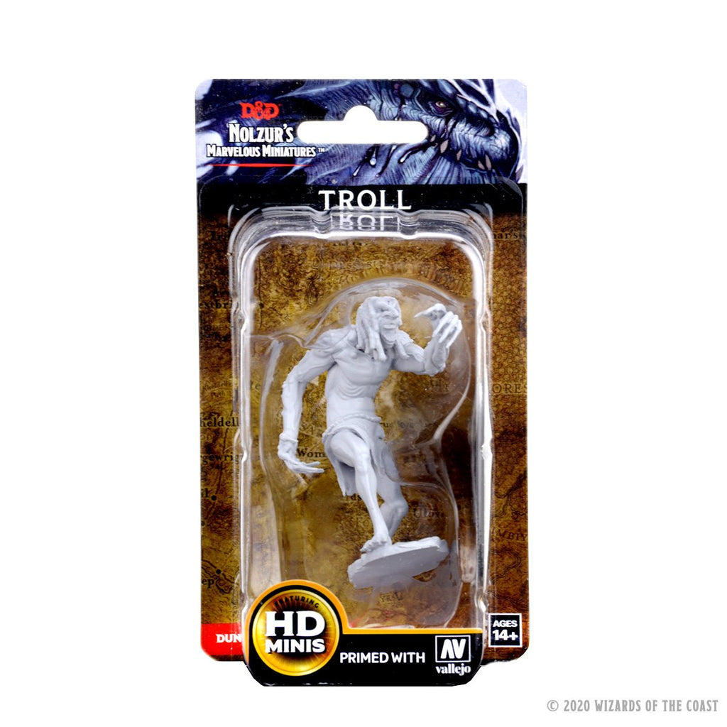 WizKids 72573 D&D Nolzurâ€™s Marvelous Miniatures: Troll (9003773296877)
