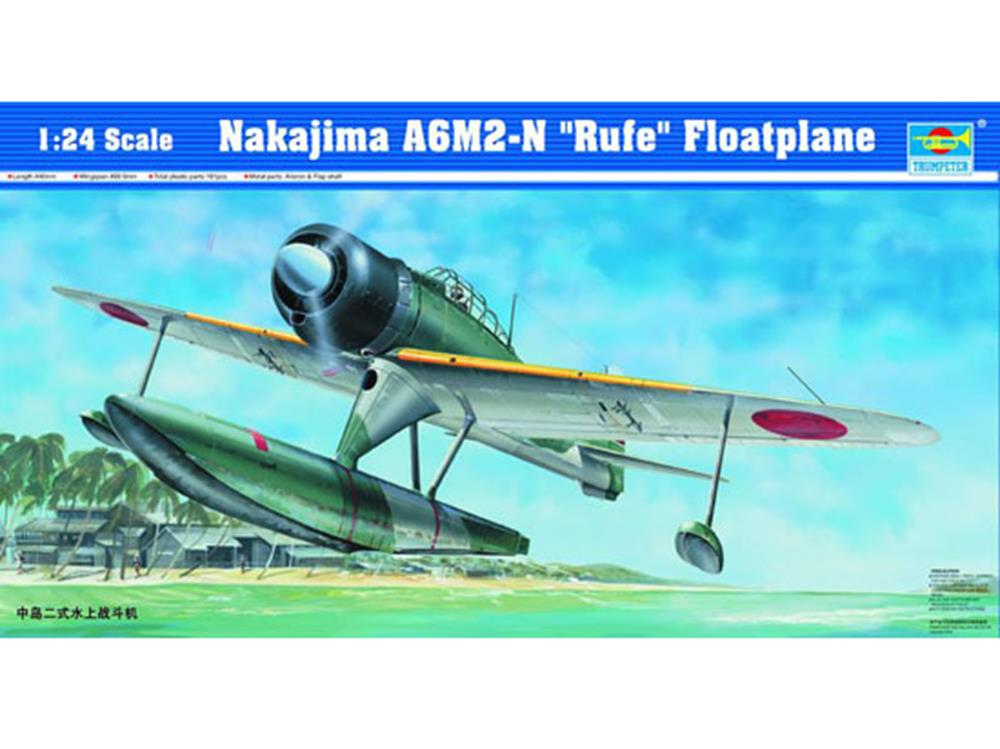 Trumpeter 02410 1/24 Nakajima A6M2-N Rufe Floatplane - Hobby City NZ
