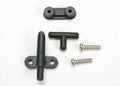 Traxxas 1588 - Water pick-up backing plate tee-fitting and (2) 3x12 RM stainless screws (8827580580077)
