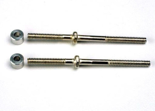 Traxxas 1937 - Turnbuckles (54mm) (2)/ 3x6x4mm aluminum spacers (rear camber links) - Hobby City NZ
