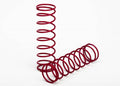 Traxxas 3758R - Springs Front (Red) (2) (8827967537389)