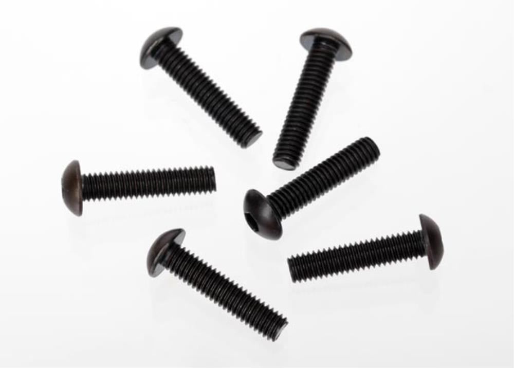 Traxxas Screws 4x18mm Button-Head Machine Hex Drive RC Spare Part (2)