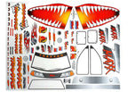 Traxxas Jaws T-Maxx RC Decal Sheet (2)