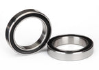 Traxxas Bearings Black Rubber Sealed 15x21x4mm RC Ball Bearing (2)