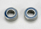 Traxxas 5x10x4mm Blue Rubber Shield RC Ball Bearing (Pack of 2) (2)
