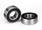 Traxxas Bearings Black Rubber Sealed 5x11x4mm RC Ball Bearing (2)