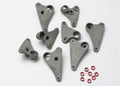 Traxxas 5358 - Rocker Arm Set Progressive-2 (90-T)/ Spacers (Red Aluminum) (8) (7617505722605)