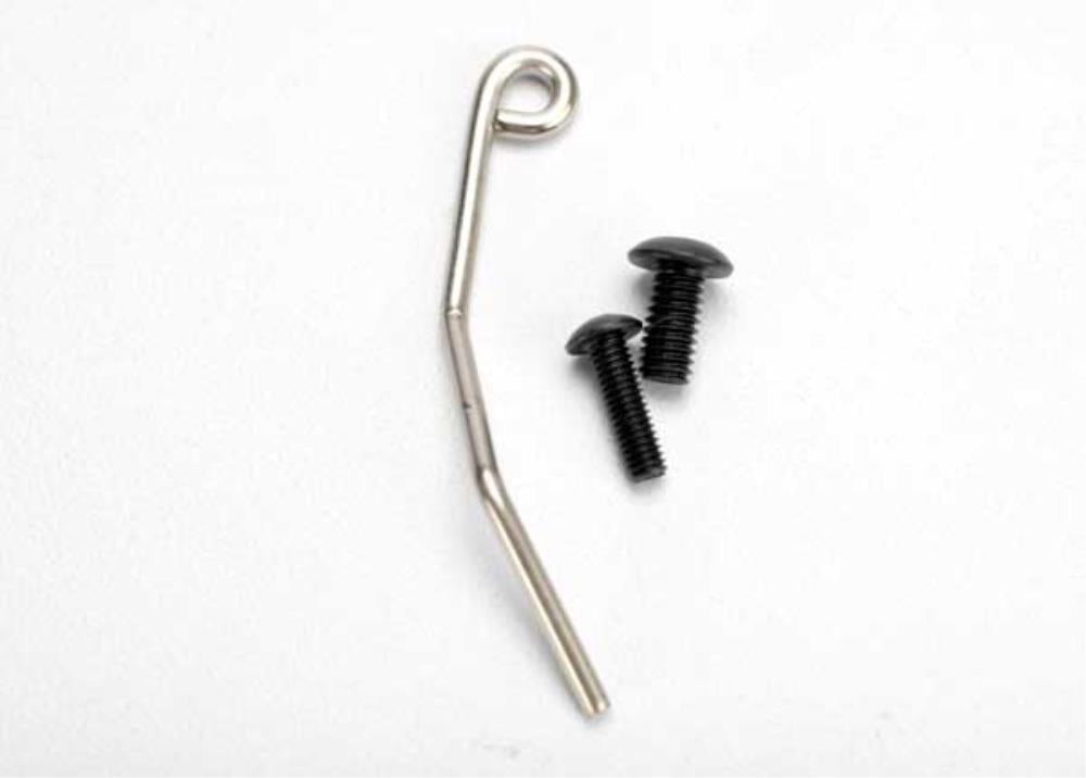 Traxxas Hanger metal (for tuned pipe)/ 4x8 BCS (1)/ 3x10 BCS (1) (2)