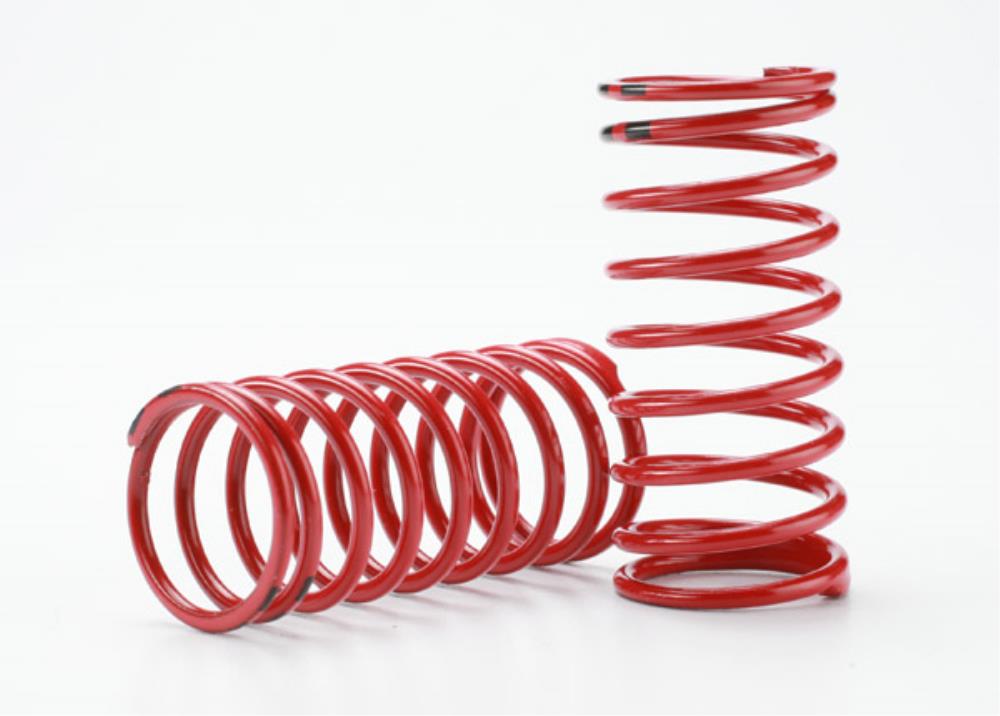 Traxxas 5941 - Spring Shock (Red) (GTR) (2.0 Rate Double Black Stripe) (1 Pair) (7622650757357)