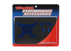 Traxxas Front 7075-T6 Aluminium Blue-Anodised RC Shock Tower (2)
