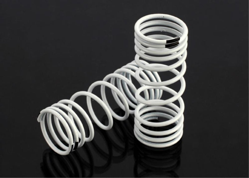 Traxxas 6857 - Springs Front (White) (Progressive Rate) (2) - Hobby City NZ