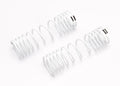 Traxxas Rear Progressive Rate RC Spring (White, Set of 2) (2)