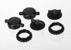 Traxxas GTR Shocks Caps & Spring Retainers RC Shock Parts (2)