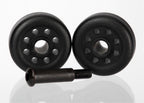 Traxxas Wheelie Bar Wheels & Axle RC Wheel (2)